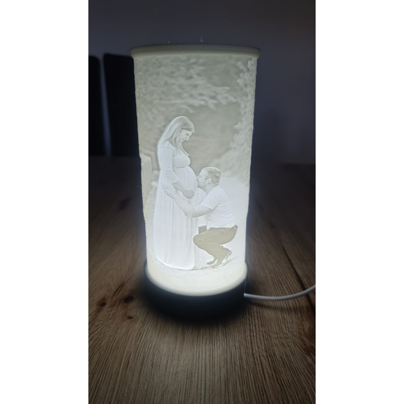 3D- Foto Windlicht