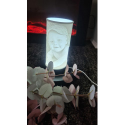 3D- Foto Windlicht